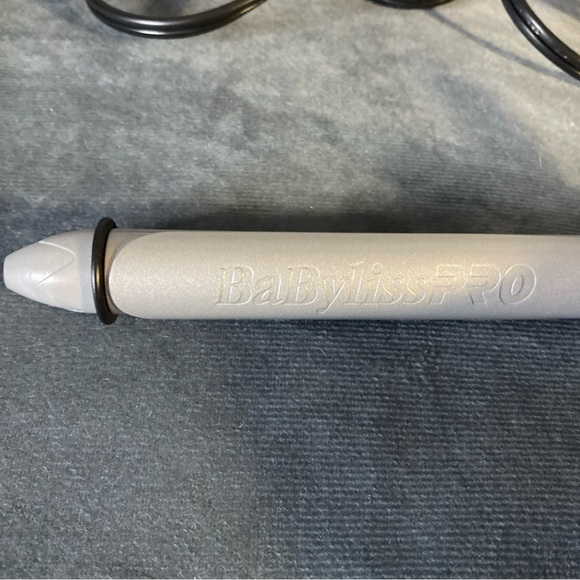 BaByliss PRO Spring 1" Curling Iron Blue Professional Hair Care Adjustable Heat - Picture 2 of 9